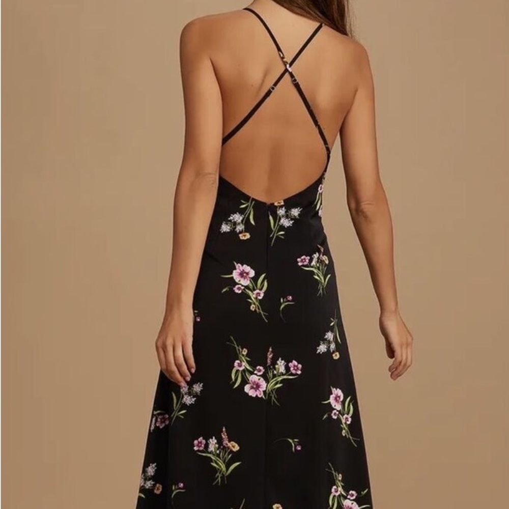 ✨Floral Slit Dress - Picture 3 of 10